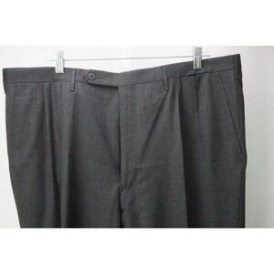 Rota Padova Gray 100% Wool Dress Pants Trousers 60 EU Brand NEW